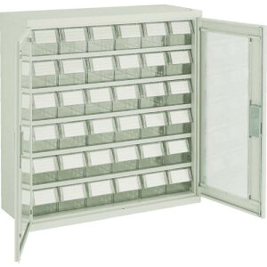 TRUSCO ( �g���X�R���R ) �R���e�i���b�N�P�[�X �o�����b�N�P�[�X L�^ ���J���� �������o��X36�� ���� ( T305L-N36S TM(�g�E���C) )