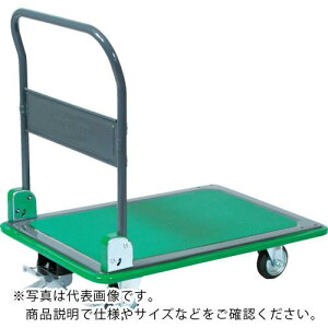 TRUSCO ハイグレード運搬車 折りたたみ式 740X460 ストッパー付 ( 106SEBN ) トラスコ中山(株)