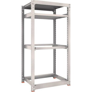 TRUSCO スチールラック M3型中量棚 900X721XH1800 棚板2段+タイヤ2段 ( M3-6372Y2 ) トラスコ中山(株)