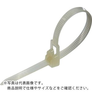 TRUSCO イージーリリ-スタイ幅7.6mm×203mm最大結束φ58耐候性 ( TRERHV-200LW ) トラスコ中山(株)