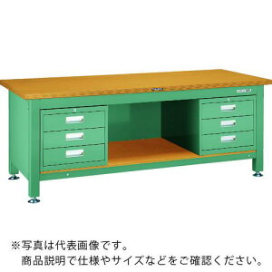 TRUSCO d׏dƑ(3000kg)TWZ^ 1800X900XH740 3ioX2t O[F ( TWZ-1809D3D3 ) gXRR()