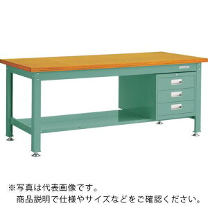 TRUSCO ( �g���X�R���R ) ���׏d��Ƒ�(2000kg)DW�^ 1800X900XH740 3�i���o�t �O���[���F ( RDW-1809D3 )