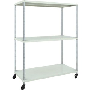 TRUSCO �X�`�[�����b�N �t�F�j�b�N�X���b�N 1200X600 3�i U�ԗ֕t W�F �R�ە��̓h�� ( PER-5463-U125-W ) �g���X�R���R(��)