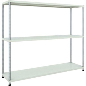 TRUSCO �X�`�[�����b�N �t�F�j�b�N�X���b�N 1800X450 3�i W�F �R�ە��̓h�� ( PER-5643-W ) �g���X�R���R(��)