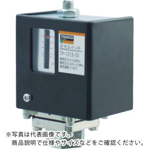 TRUSCO 圧力スイッチ 設定圧力0.1~0.8MPa ( TP-1218-10 ) トラスコ中山(株)