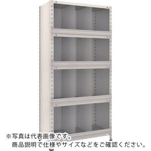 TRUSCO ( �g���X�R���R ) �X�`�[�����y�ʃ{���g���I �c�d�ؑO���t W875×D450×H1800 3��4�i �l�I�O���[ ( 63X-55 NG(�l�I�O���[) )