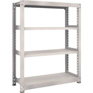 TRUSCO �X�`�[�����b�N M5�^���ʒI 1200×471×H1500 4�i �P�� �l�I�O���[ ( M5-5454 NG(�l�I�O���[) ) �g���X�R���R(��)