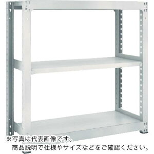 TRUSCO ( �g���X�R���R ) �X�`�[�����b�N M3�^���ʒI 1200X721XH1200 3�i �P�� �l�I�O���[ ( M3-4473 NG(�l�I�O���[) )