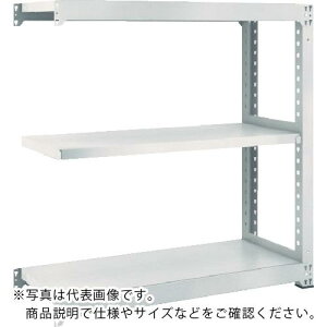 TRUSCO スチールラック M3型中量棚 1500X921XH1200 3段 連結 ネオグレー ( M3-4593B NG(ネオグレー) ) トラスコ中山(株)