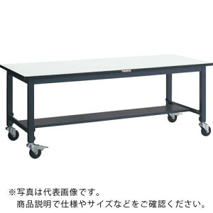 TRUSCO ( �g���X�R���R ) �y�׏d��Ƒ䍂�����ߎ�(100kg)AWM�^ 900X600XH806~1016 ��100�L���X�^�[�t �_�[�N�O���[�F ( AWMR-0960C100 )