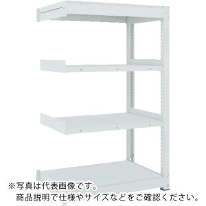 TRUSCO TUG型中量棚450kg 連結 1800X626XH1500 4段 ( TUG450-56L-4B ) トラスコ中山(株)