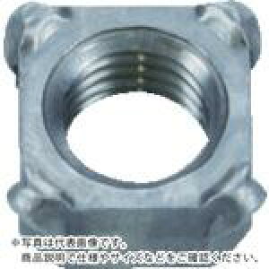 TRUSCO 四角溶接ナット 1D スチール生地 M6 パイロット無し 50個入 ( TBW14-0006 ) トラスコ中山(株)
