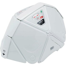 ミドリ安全 防災用折りたたみヘルメット フラットメット2 TSC-10N ホワイト ( TSC-10N-W )