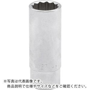 TONE �f�B�[�v�\�P�b�g(12�p) �ΕӐ��@27mm �����p19.0mm �S��100mm ( 6D-27L )