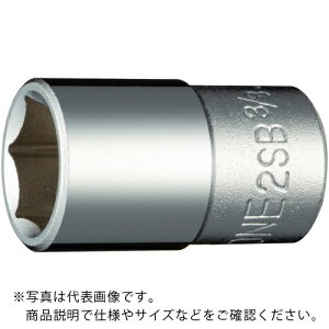 TONE �\�P�b�g(�C���`) (6�p) �D�� 3/8inch �S��23.5mm ( 2SB-12 )