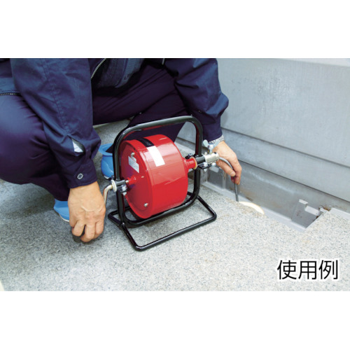 楽天市場】ヤスダ 排水管掃除機Ｆ３型スタンド型 F3-6-12 ( F3612