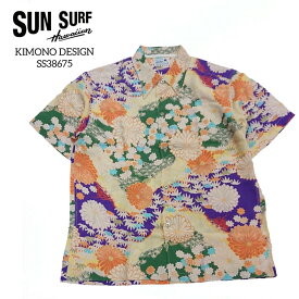 SUN SURF SPECIAL EDITION ゛KIMONO DESIGN゛サンサーフ ハワイアンシャツ RAYON HAWAIIAN SHIRT SS38675