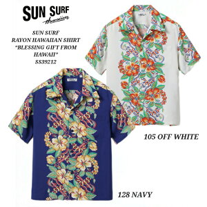 SUN SURF RAYON HAWAIIAN SHIRT gBLESSING GIFT FROM HAWAIIh TT[t  nCAVc SS39212