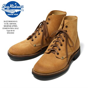BUZZ RICKSON'S SHOE, SERVICE, REVERSE UPPER, COMPOSITION SOLE Type M-43 oYN\Y T[rXV[Y M-43 BR02800