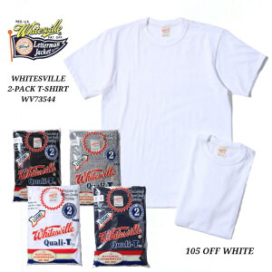 WHITESVILLE 2-PACK T-SHIRT �z���C�c�r�� T�V���c �A���_�[�E�F�A 2���g�p�b�N ���n �ۓ��҂� �_�u���o�C���_�[�d�l WV73544