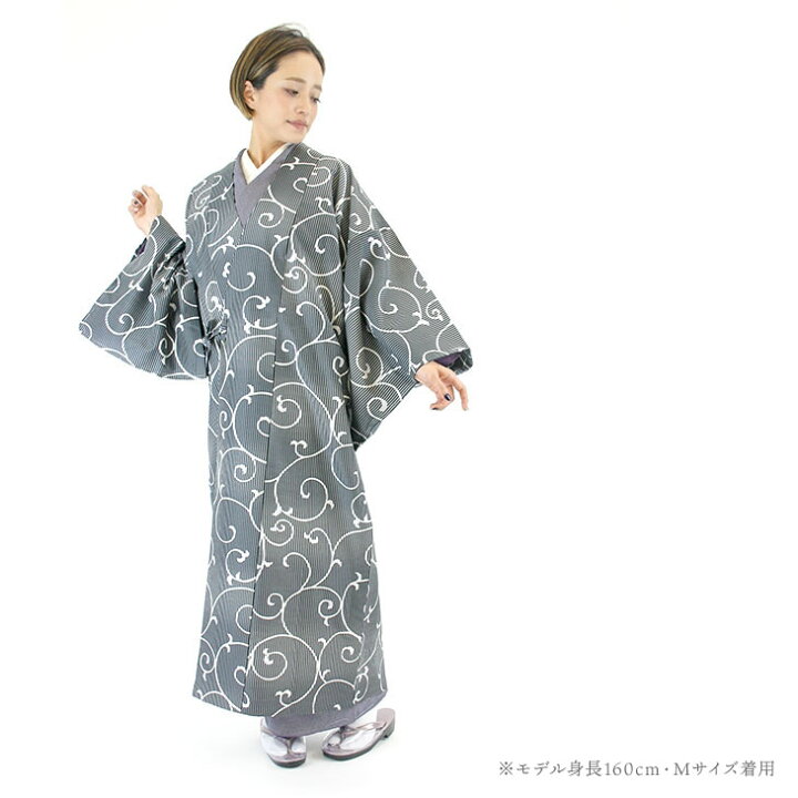 楽天市場】着物用 雨コート ハナエモリ L M 道中着 衿 共布袋付 レイン 