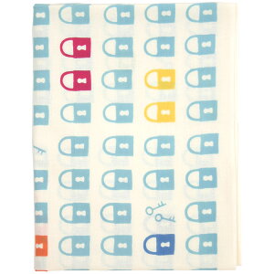 手ぬぐい 梨園染め「鍵(クリーム) 17-875」《戸田屋商店》カギ/錠前/キー/手拭い/てぬぐい【メール便OK】【TD】