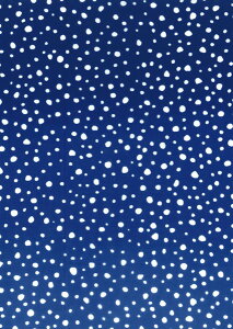 手ぬぐい 梨園染め「大小霰(だいしょうあられ) 744」《戸田屋商店》ぼかし/紺/雪/古典柄/手拭い/てぬぐい【メール便OK】【TD】