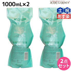 モルトベーネ クレイエステ シャンプー EX 1000mL 詰め替え ×2個 セット / 【送料無料】 美容室 サロン専売品 美容院 ヘアケア おすすめ品 moltobene 頭皮ケア 頭皮クレンジング 乾燥 臭い 防止 予防 ヘッドスパ 保湿