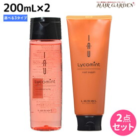 ルベル イオ リコミント 200mL × 2点 セット 《 クレンジング ・ ルートサプリ 》 / 美容室 サロン専売品 美容院 ヘアケア タカラベルモント lebel ルベル セット おすすめ