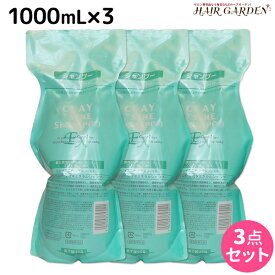 【5/25限定ポイント3-10倍】モルトベーネ クレイエステ シャンプー EX 1000mL 詰め替え ×3個 セット / 【送料無料】 美容室 サロン専売品 美容院 ヘアケア おすすめ品 moltobene 頭皮ケア 頭皮クレンジング 乾燥 臭い 防止 予防 ヘッドスパ 保湿