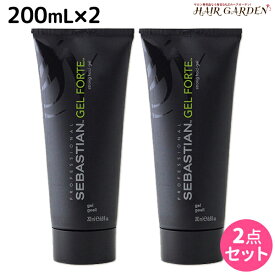 【ポイント3倍以上!24日20時から】ウエラ セバスティアン ジェルフォルテ 200mL ×2個 セット / 美容室 サロン専売品 美容院 ヘアケア スタイリング剤 ヘアジェル ハード ツヤ 艶出し