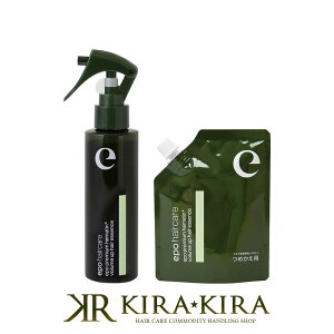 【LINE登録で300円クーポン】ユーグレナ エポ プレミアムヘマチンミスト 120ml+110ml 詰替用 計2個セット|euglena ダメージケア ダメージケアトリートメント リペア 修復 補修 保護 ミスト ボトル