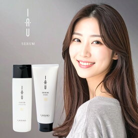 【LINE登録で300円クーポン】ルベル イオセラム クレンジング 200ml+クリーム 200g 計2個 お試しセット|lebel iau クセ毛 うねり ボリューム ダウン 抑える 髪質 まとまる 改善 ノンシリコン ノンシリコーン シリコンフリー シリコーンフリー 頭皮 スカルプ