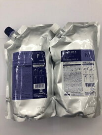 《セット・送料無料》【プラーミア】ヘアセラムシャンプーF 1000ml&ヘアセラムトリートメントM 1000g レフィル【正規品・サロン専売品】【ミルボン】◆お中元・お祝い・ギフト・お誕生日プレゼントにも◆