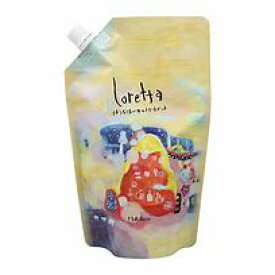 【ネコポス】《送料無料》〔ロレッタ　loretta〕うるうるしたい日のトリートメント　400ml　レフィル　サロン専売品☆〔b-ex(モルトベーネ)　moltobene〕&#127808;ギフト・プレゼントに&#127808;