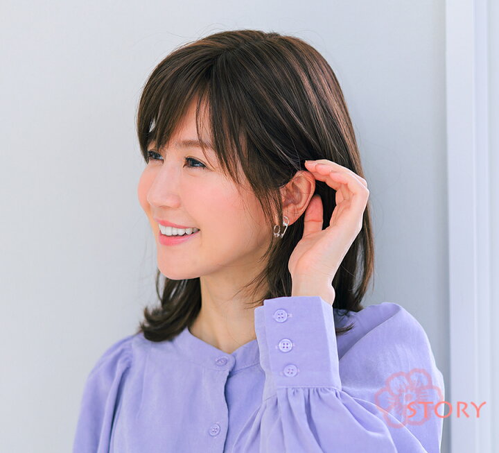 楽天市場】医療用ウィッグストーリー【ルミナスロング】人工肌つきで  