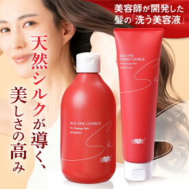 ★リニューアル★サロン専売品 アースハート【セット割】美容室専売品 シルクワン チャージ シャンプー＆トリートメントセット ダメージケア サロン専売 EARTHEART プロ仕様