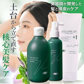★リニューアル★アースハート セット割 ボリュームアップ スターター3点セット (シャンプー ヘアパック ローション) 美容室専売品 サロン専売 頭皮ケア べたつき ニオイケア EARTHEART