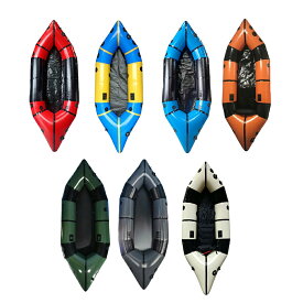 防災グッズ レジャーグッズ 川下り 携帯型 超軽量ボート GRIFFON RAFT（グリフォンラフト）ストレウス（1人乗り）全7色｜水害に備えるパックラフト（元気商會）