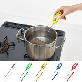 タニタ TT-508N デジタル温度計 料理用スティック温度計 丸洗いできる防水タイプ 防水性能IPX7 -50℃〜＋250℃まで測定可能