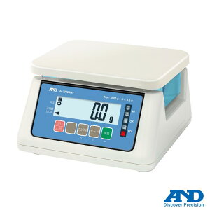 エー・アンド・デイ A&D SH-3000AWP 防塵・防水型デジタルはかり ジャバジャバ洗える 防塵防水等級 IP67 ひょう量:3kg(3000g) 最小表示:0.1g・0.2g・0.5g・1g
