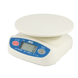 エー・アンド・デイ A&D A&D 防塵・防水型デジタルはかり UH-3000WPひょう量:3000g 目量:1g AD 卓上はかり UH3000WP IP67 計量皿取り外し可能 ワンタッチ風袋引き機能 乾電池使用