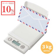 ＼スーパーSALE10％OFF／エー・アンド・デイ A&D レタースケール UH-3201L-W ひょう量:3000g 目量:0.1g/1…