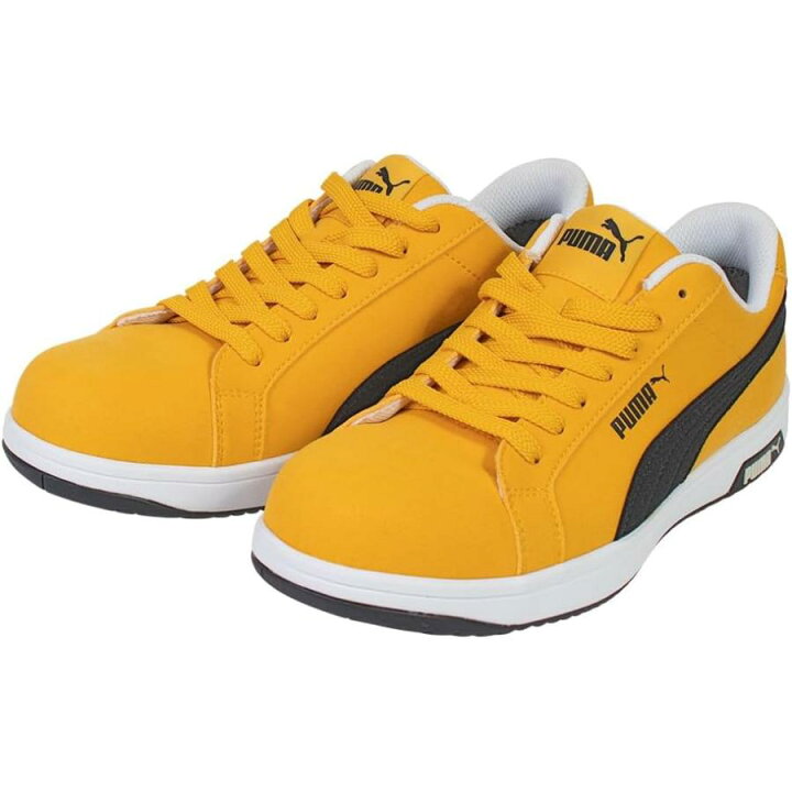 楽天市場】PUMA ICONIC YELLOW LOW セーフティシューズ 安全靴 プーマ 