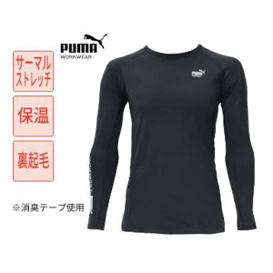 (1܂Ń[֑I) PUMA RvbVN[lbN PW-2030W ubN S M L LL 3L v[} [NEFA PUMA.AT WORK.