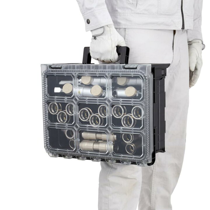 楽天市場】タジマ セフ引出しボックスL 1段セット TB-HBOXL1 工具入れ 