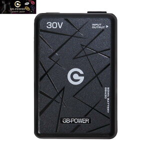 ���M�W���p�� GB-POWER 30V�o�b�e���[Pro GB430-B �u���b�N 93Wh USB-A(5V/3V)�o�� �t�@�������o�͉�