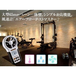 UMAREX ウマレックス 風速計 エアーフローテストマスター【室内/手術台/トンネル/工場/風速風量/温度/湿度管理】