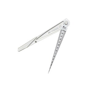 【メール便発送可】シンワ測定 62603 テーパーゲージ 1〜15mm 金属ケース付※メール便をご希望の方は、ご注文手続画面の配送方法より「追跡可能メール便」をご選択ください。