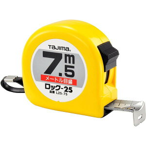 TAJIMA �^�W�} ���b�N-25 ����7.5m L25-75BL ���[�g���ڐ� �d��390g �u���X�^�[ [JIS1�� �X�`�[���e�[�v �R���x�b�N�X]